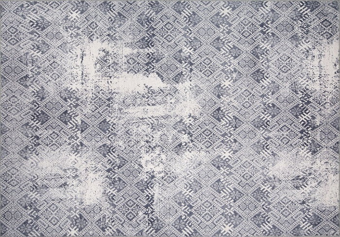Conceptum Alfombra Soul Chenille Gris AL 54 150x230 cm 100% Poliéster Lavable a Máquina